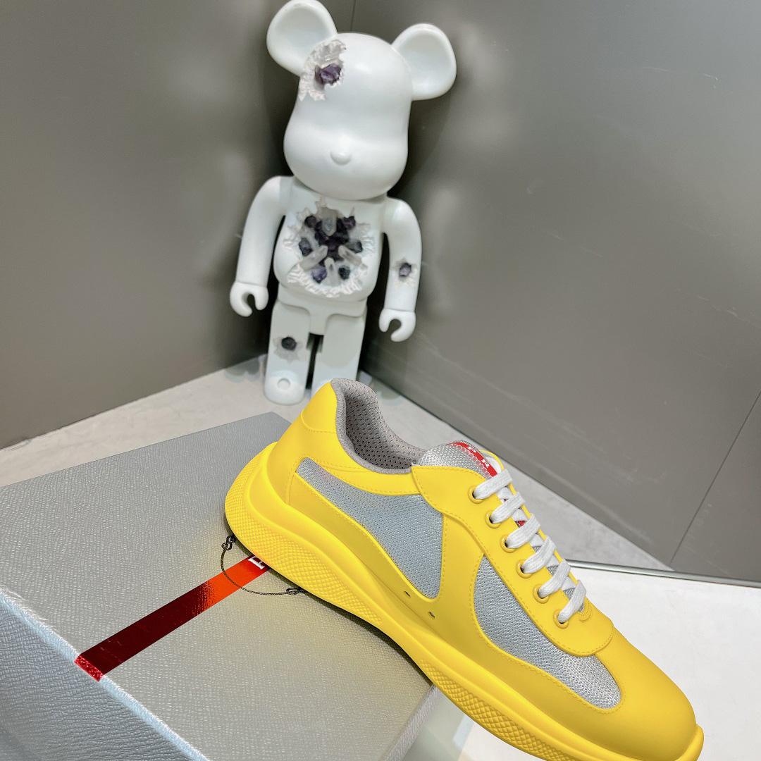 Prada America's Cup Soft Rubber And Bike Fabric Sneakers - PerfectKickZ