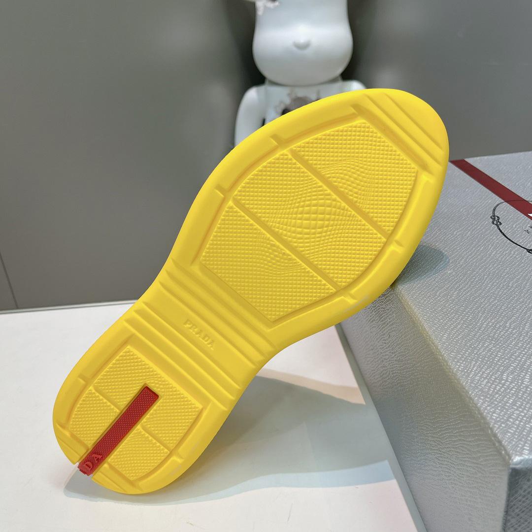Prada America's Cup Soft Rubber And Bike Fabric Sneakers - PerfectKickZ