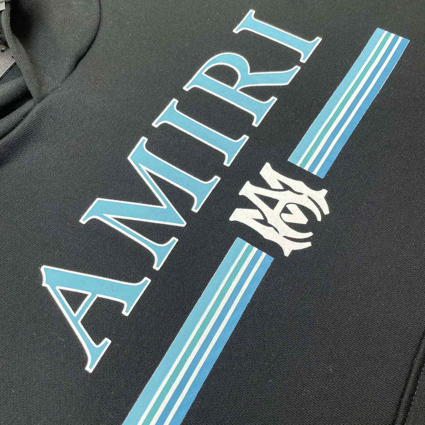 Amiri MA Gradient Bar Hoodie - PerfectKickZ