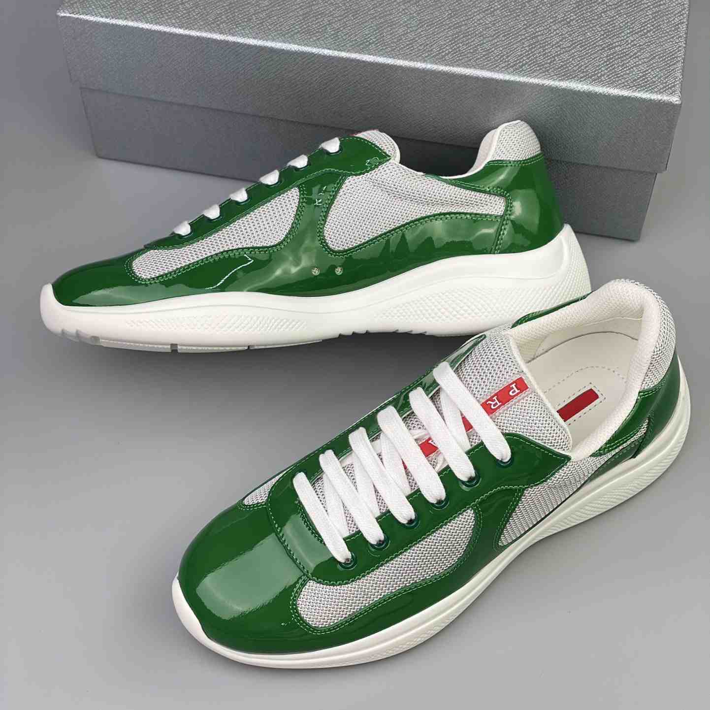 Prada Male America's Cup Sneaker  - PerfectKickZ
