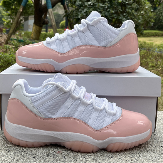 Air Jordan 11 Low WMNS “Legend Pink” Sneakers     AH7860-160 - PerfectKickZ