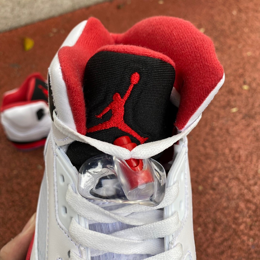 Air Jordan 5 Fire Red Sneakers     136027/440888-120 - PerfectKickZ