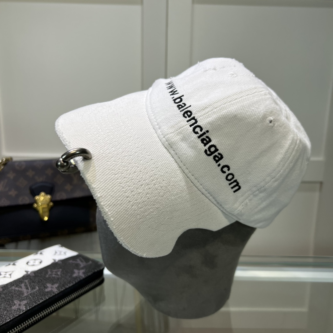 Balenciaga Embroidered-logo Six-panel Cap - PerfectKickZ