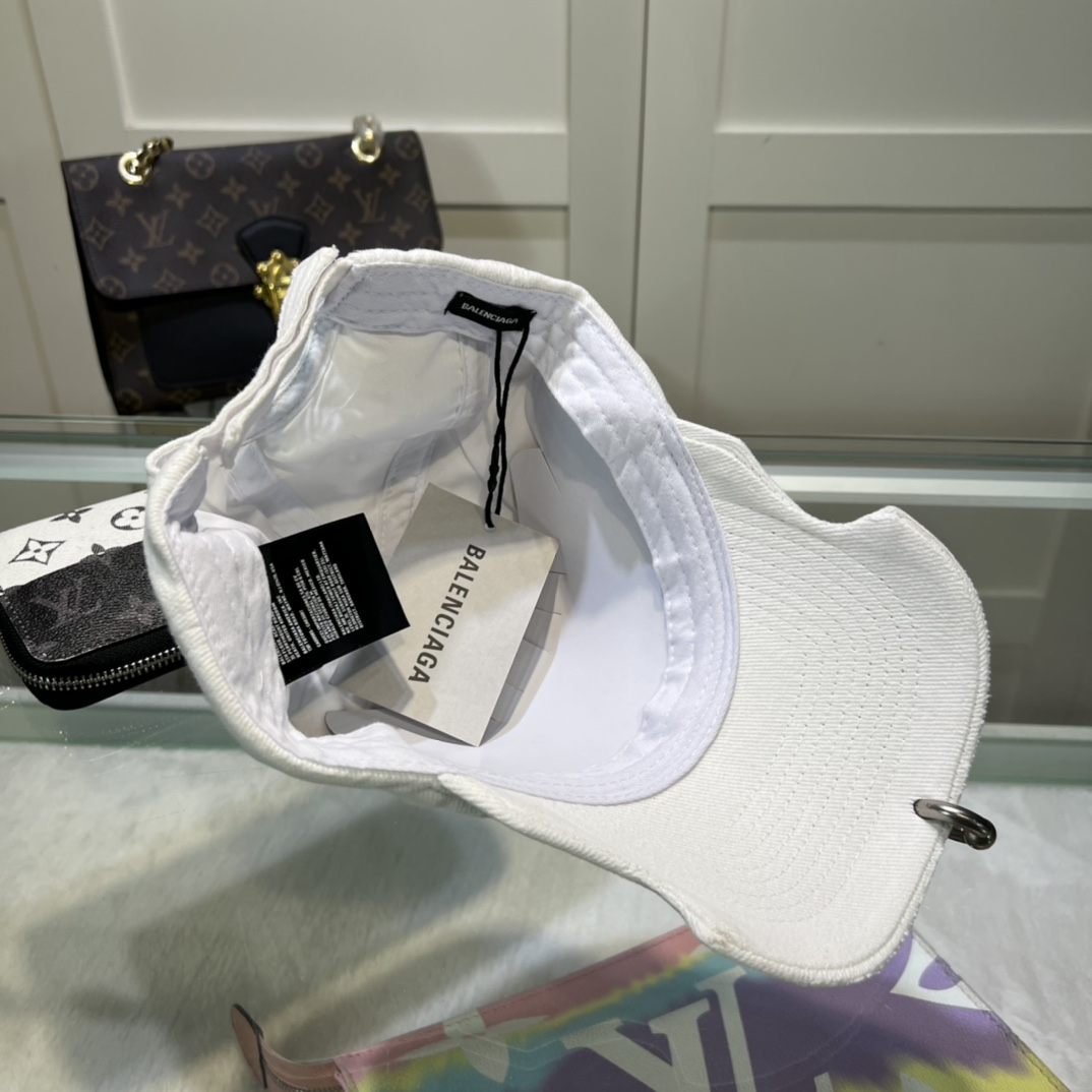 Balenciaga Embroidered-logo Six-panel Cap - PerfectKickZ