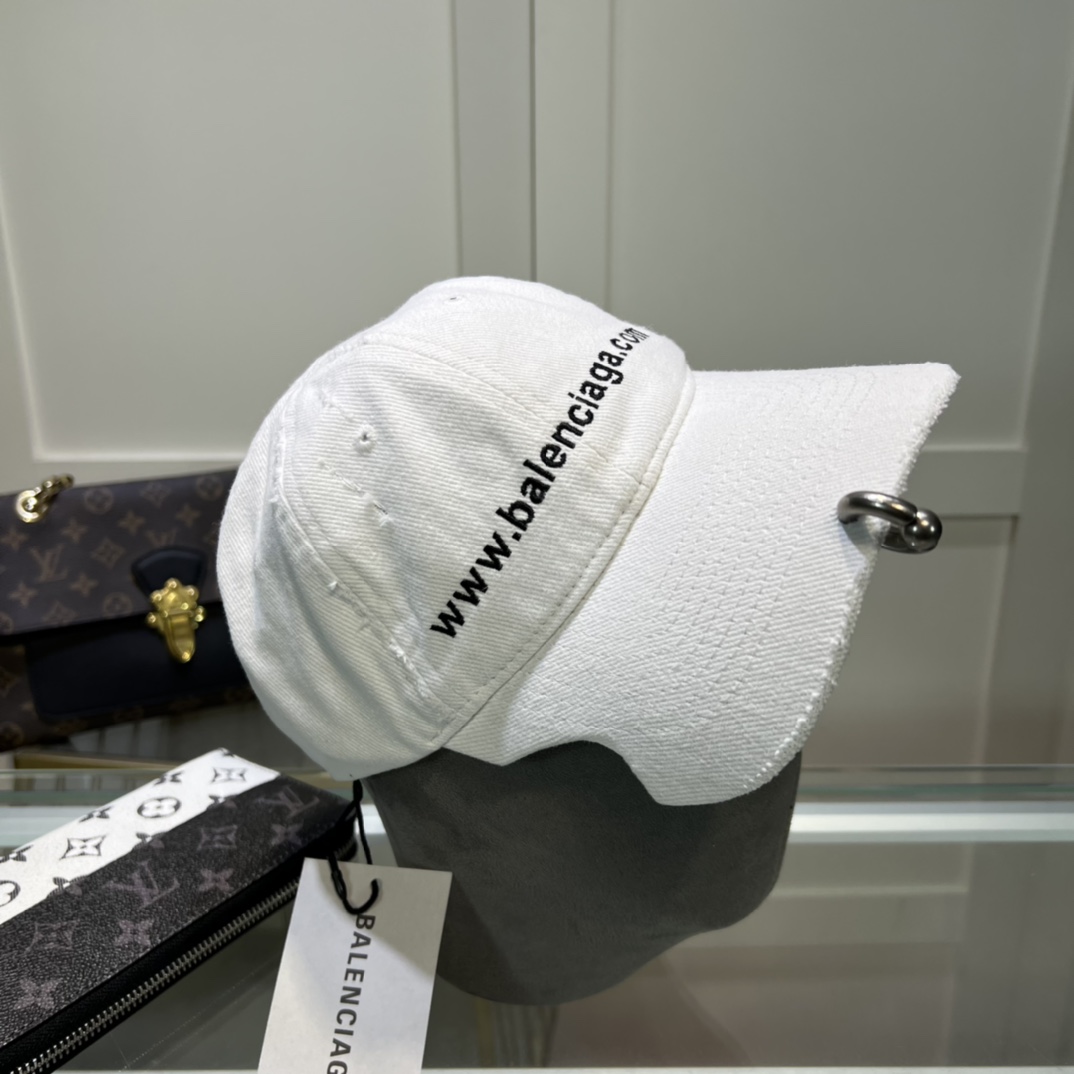 Balenciaga Embroidered-logo Six-panel Cap - PerfectKickZ