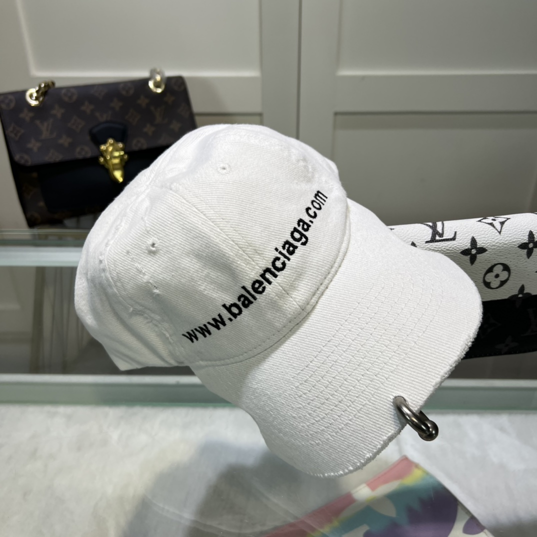 Balenciaga Embroidered-logo Six-panel Cap - PerfectKickZ