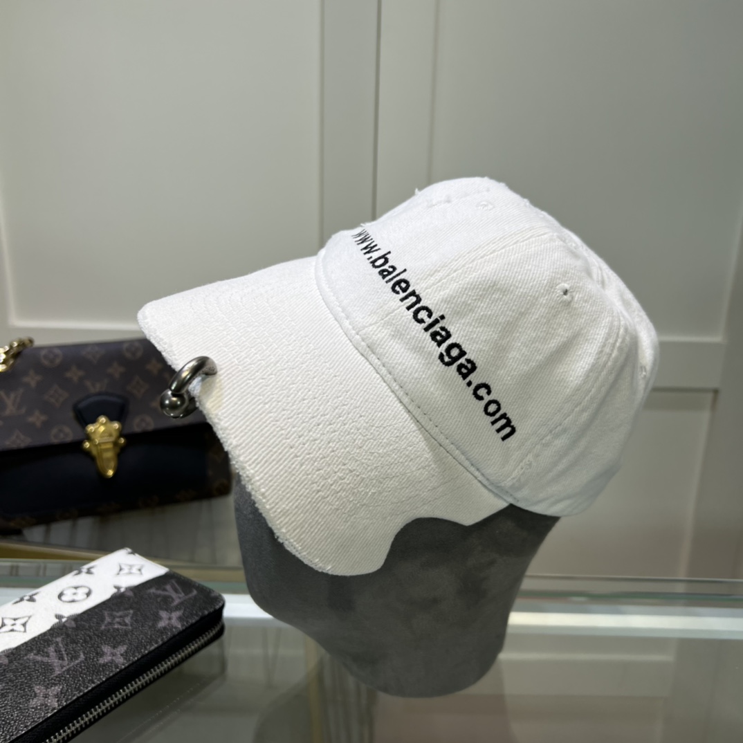 Balenciaga Embroidered-logo Six-panel Cap - PerfectKickZ