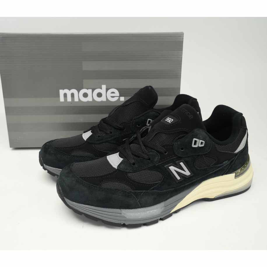 New Balance 992 Black Sneakers      M992BL  - PerfectKickZ