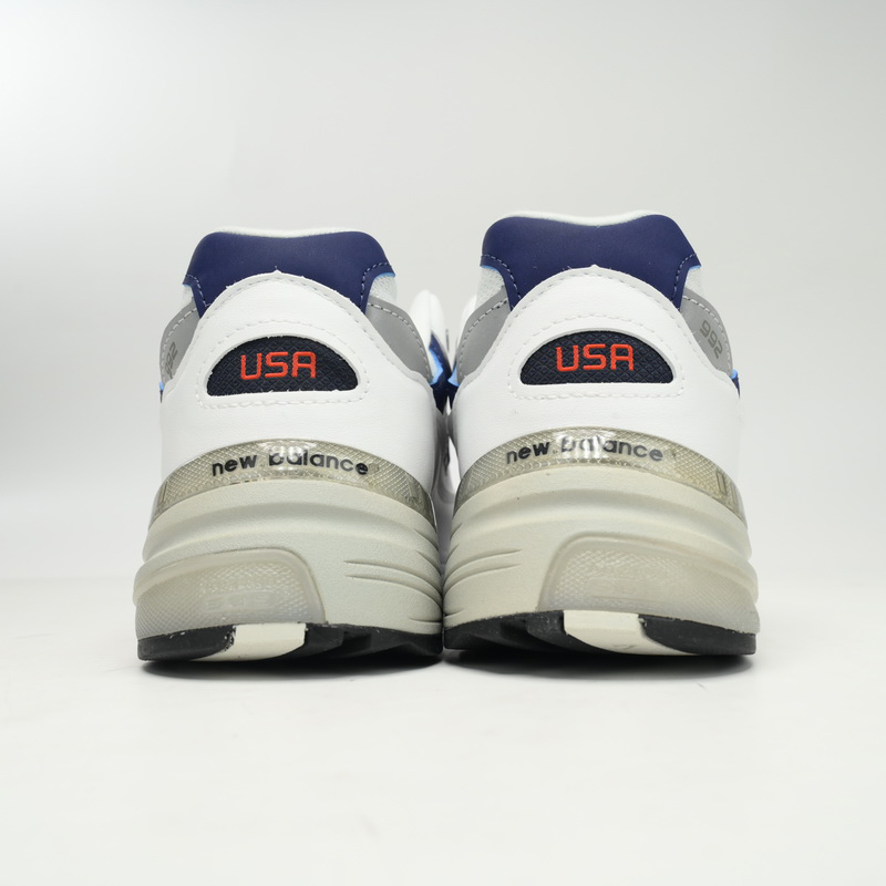 New Balance 992 White Blue Sneakers      M992EC  - PerfectKickZ
