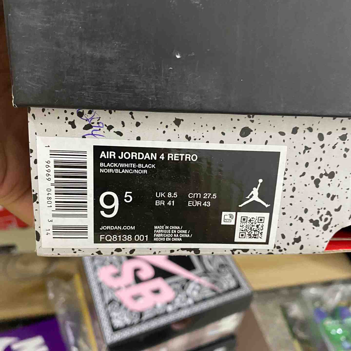 Air Jordan 4 Sneakers     fq8138-001 - PerfectKickZ