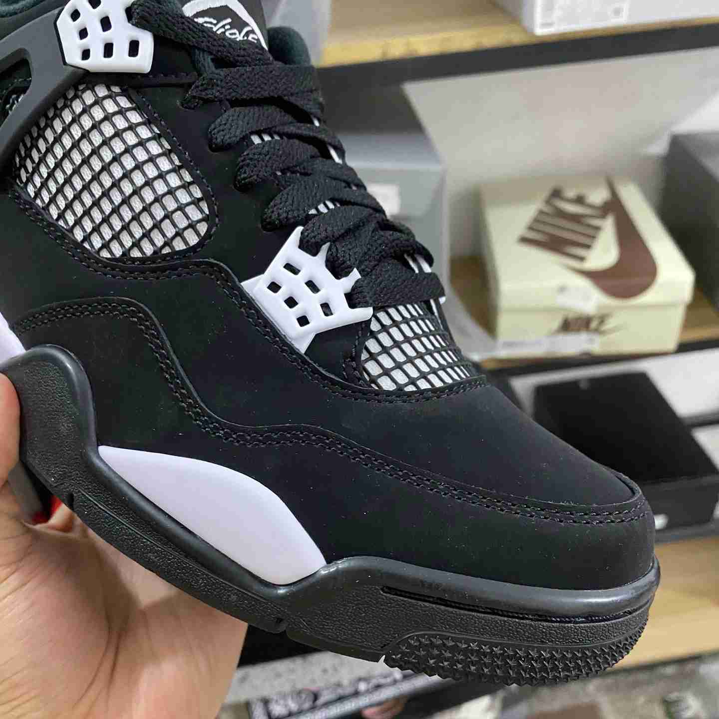 Air Jordan 4 Sneakers     fq8138-001 - PerfectKickZ