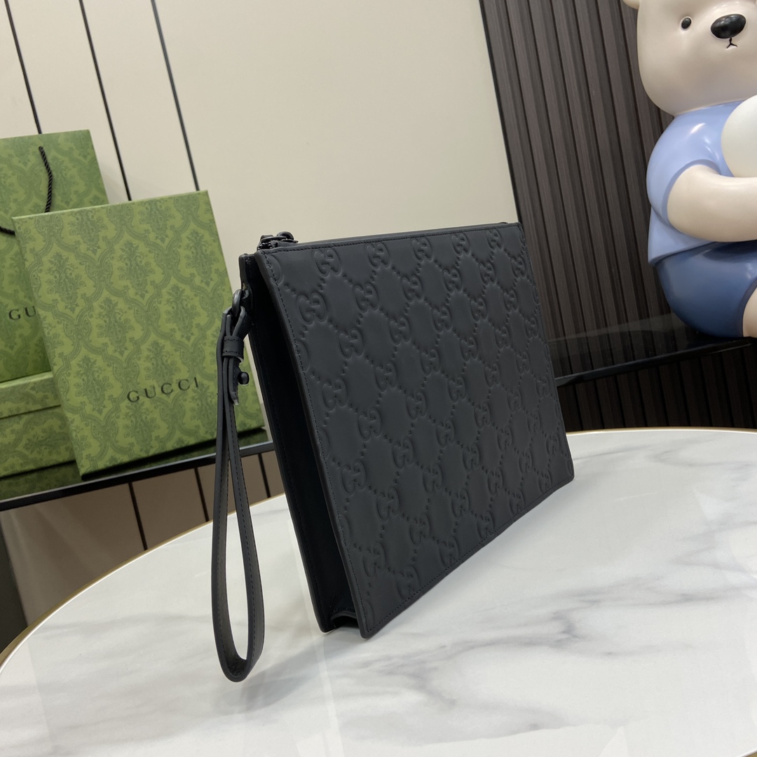 Gucci GG Rubber-effect Pouch - PerfectKickZ