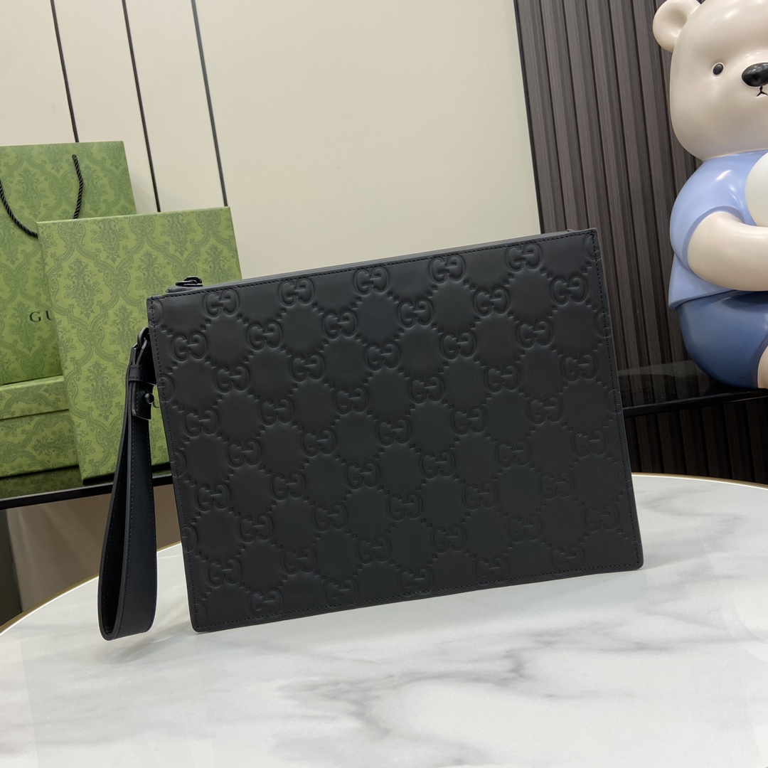 Gucci GG Rubber-effect Pouch - PerfectKickZ