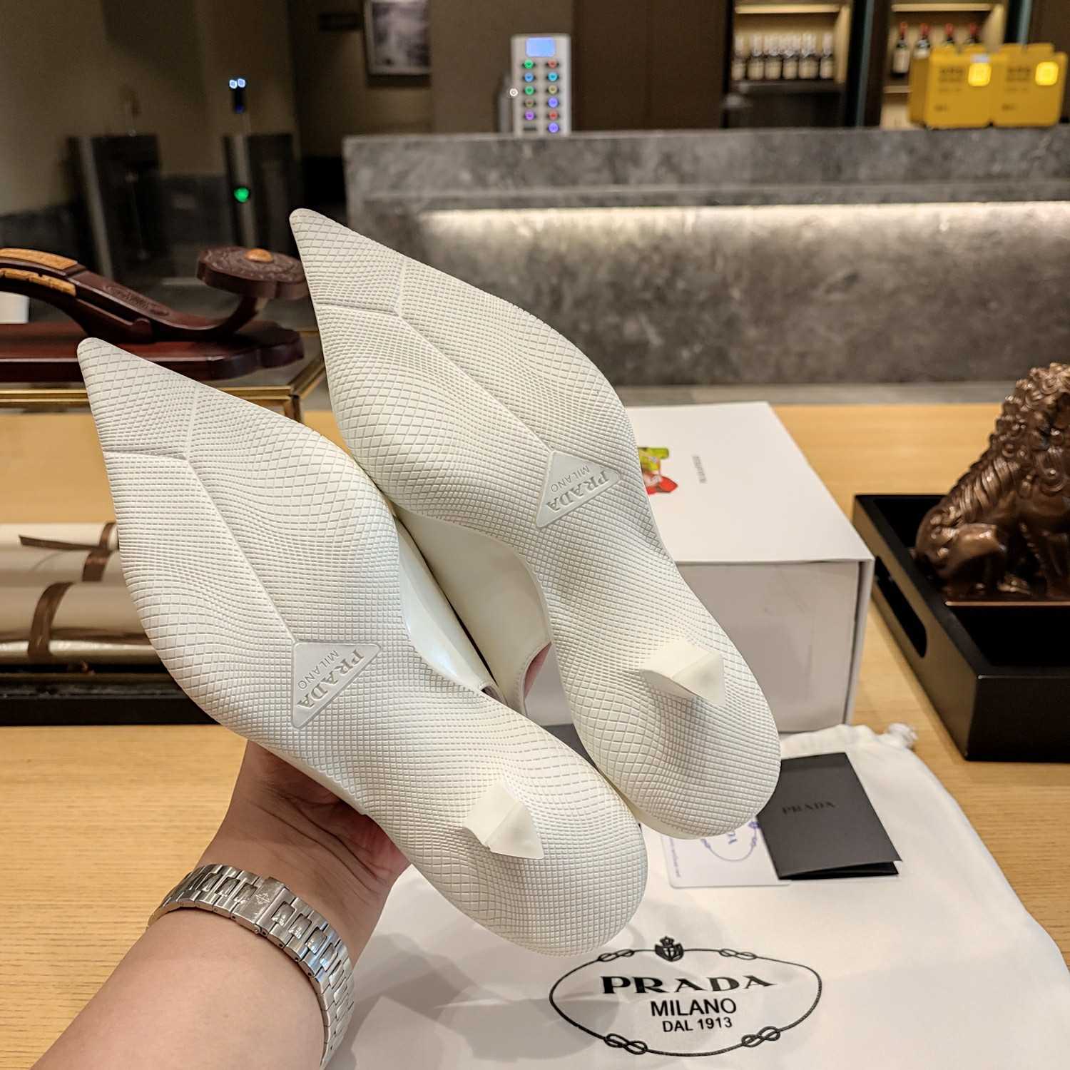 Prada Leather Slingback Pumps - PerfectKickZ