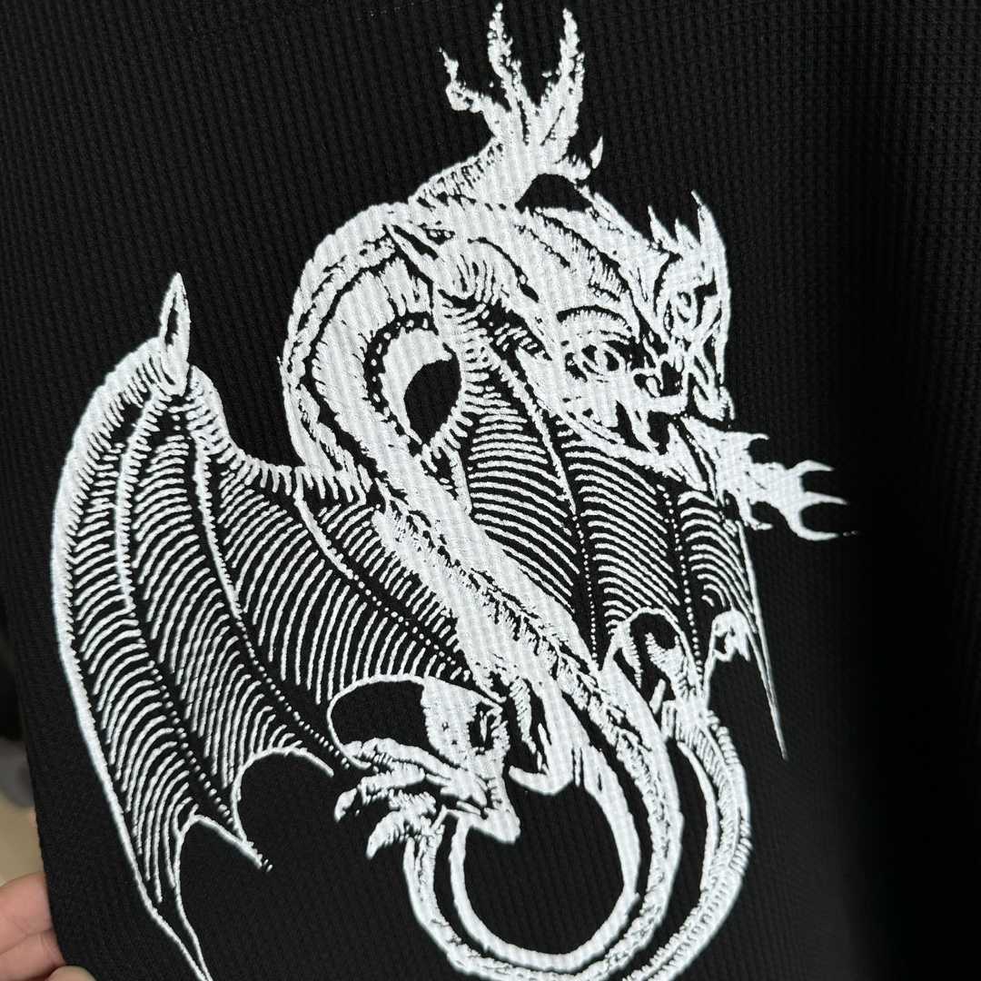 Givenchy Boxy Fit T-shirt In Cotton With GIVENCHY Dragon Print - PerfectKickZ