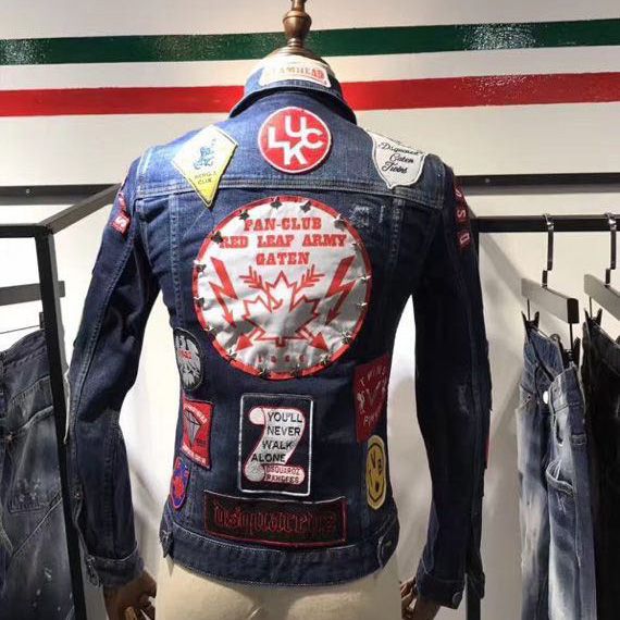 Dsquared2 Multi Patch Jacket - PerfectKickZ