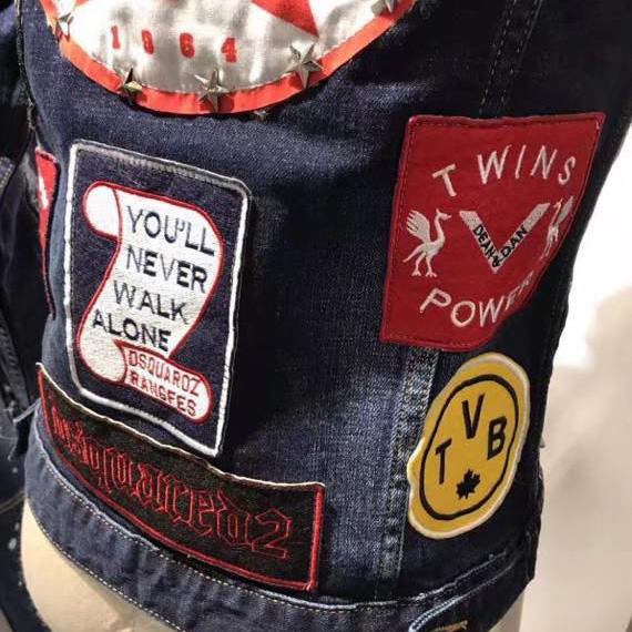 Dsquared2 Multi Patch Jacket - PerfectKickZ