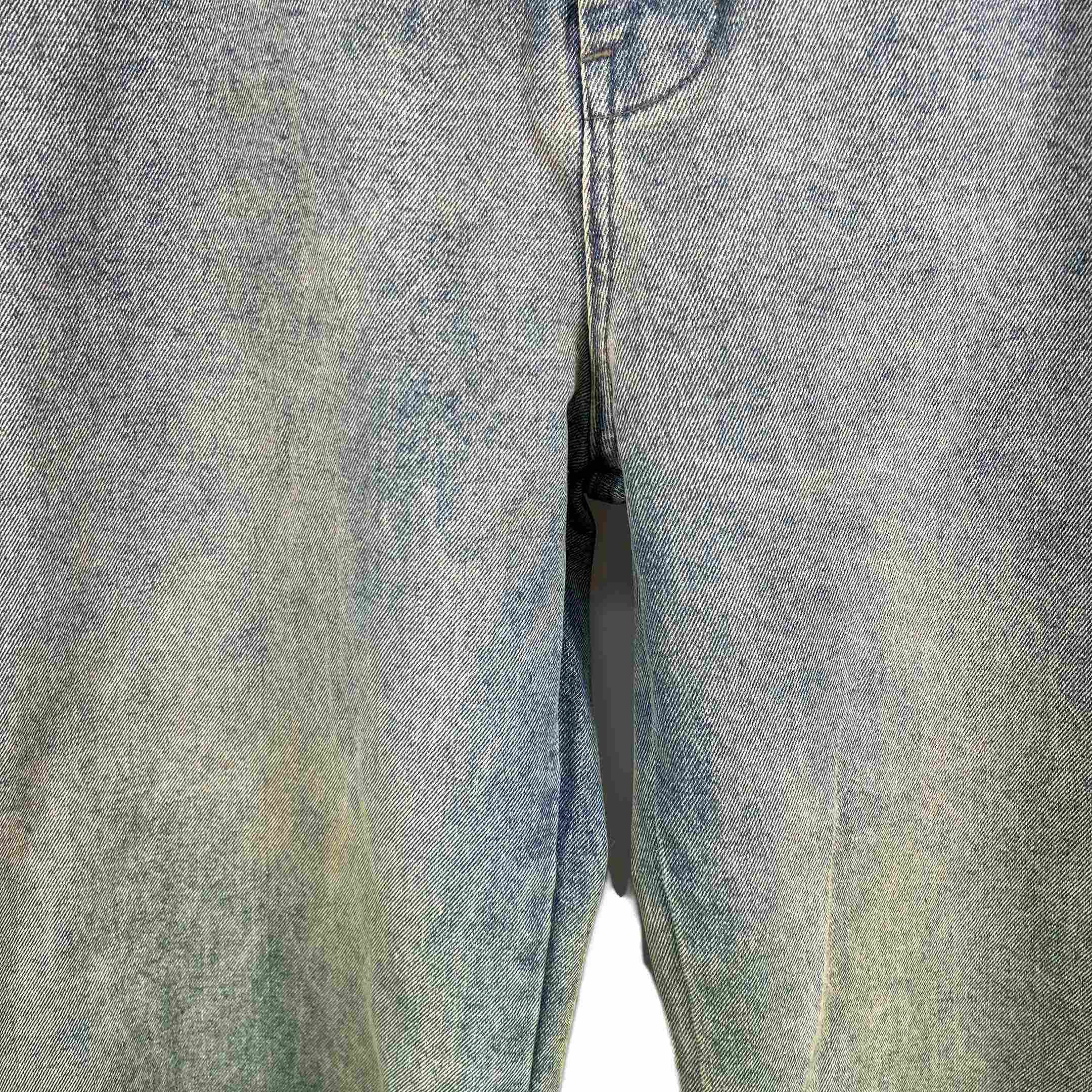 Rick Owens Geth Wide Leg Denim Jeans - PerfectKickZ