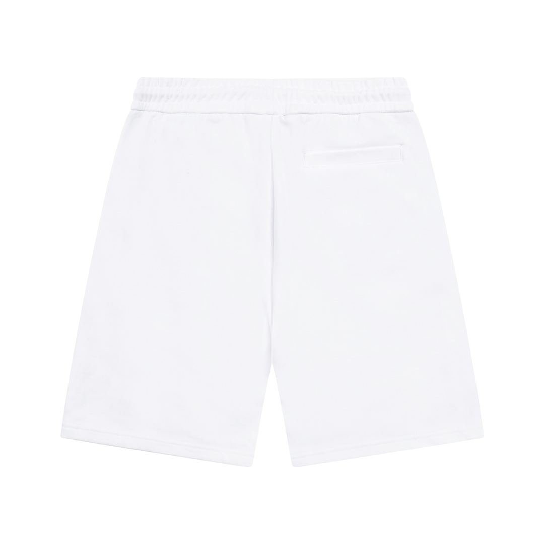 Balenciaga Logo Cotton Shorts - PerfectKickZ