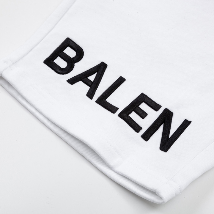 Balenciaga Logo Cotton Shorts - PerfectKickZ