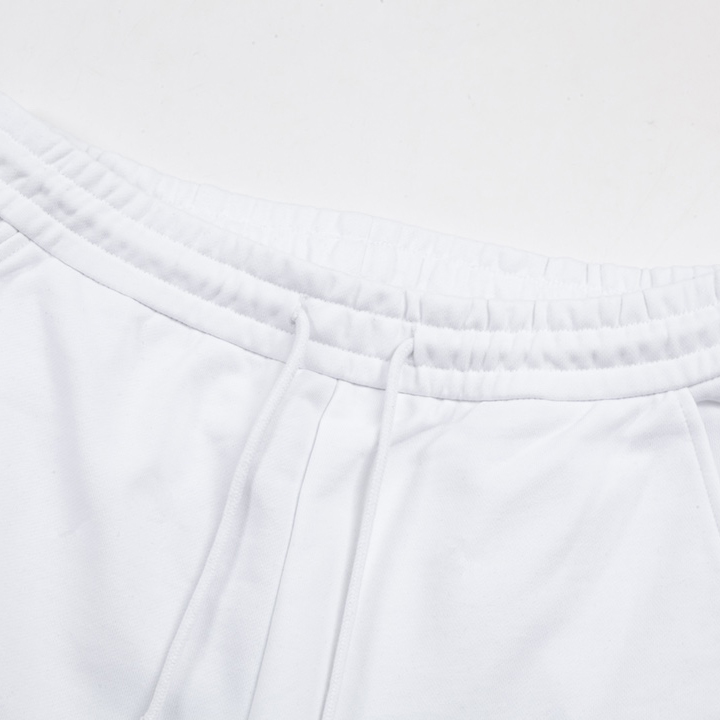 Balenciaga Logo Cotton Shorts - PerfectKickZ