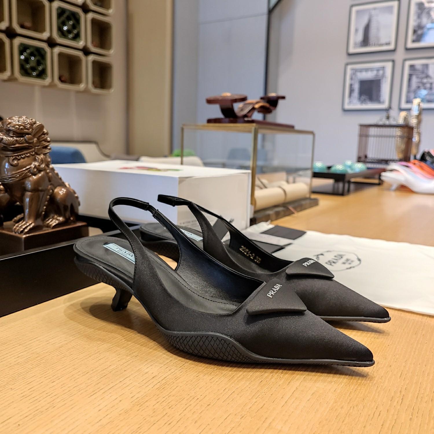 Prada Slingback Pumps - PerfectKickZ