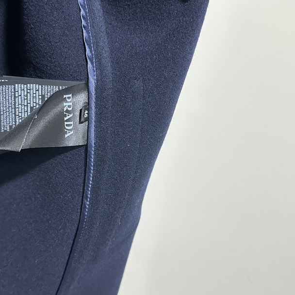 Prada Double-breasted Wool Duffle Coat - PerfectKickZ