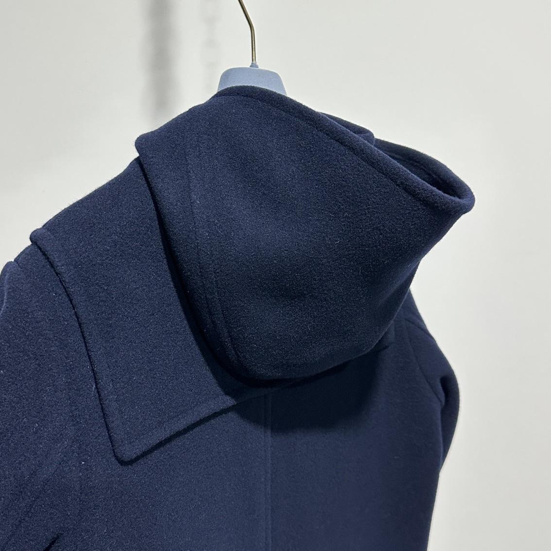 Prada Double-breasted Wool Duffle Coat - PerfectKickZ