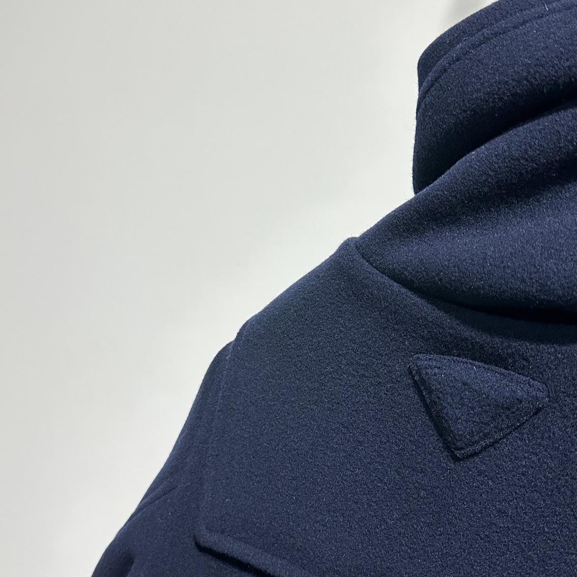 Prada Double-breasted Wool Duffle Coat - PerfectKickZ