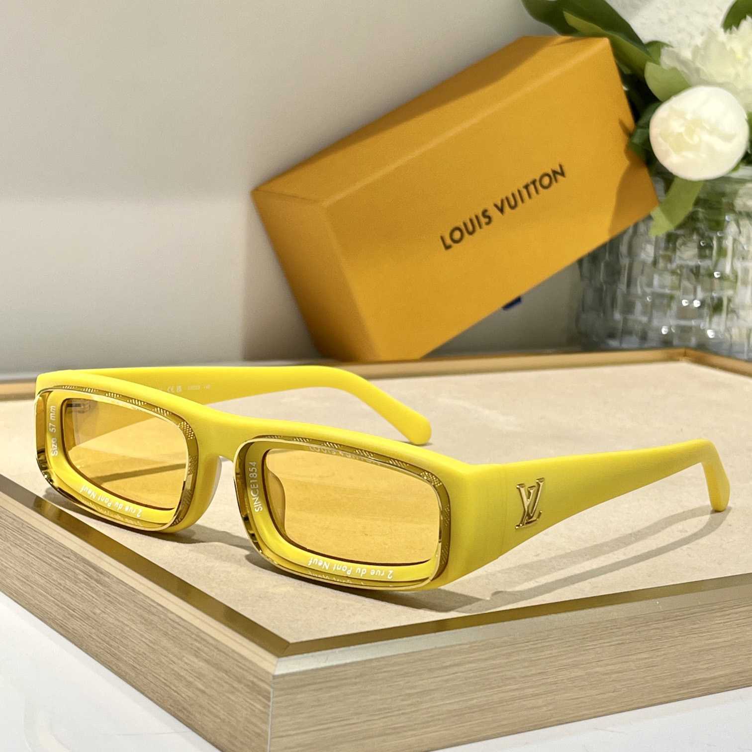 Louis Vuitton LV Super Vision Low Square Sunglasses      - PerfectKickZ
