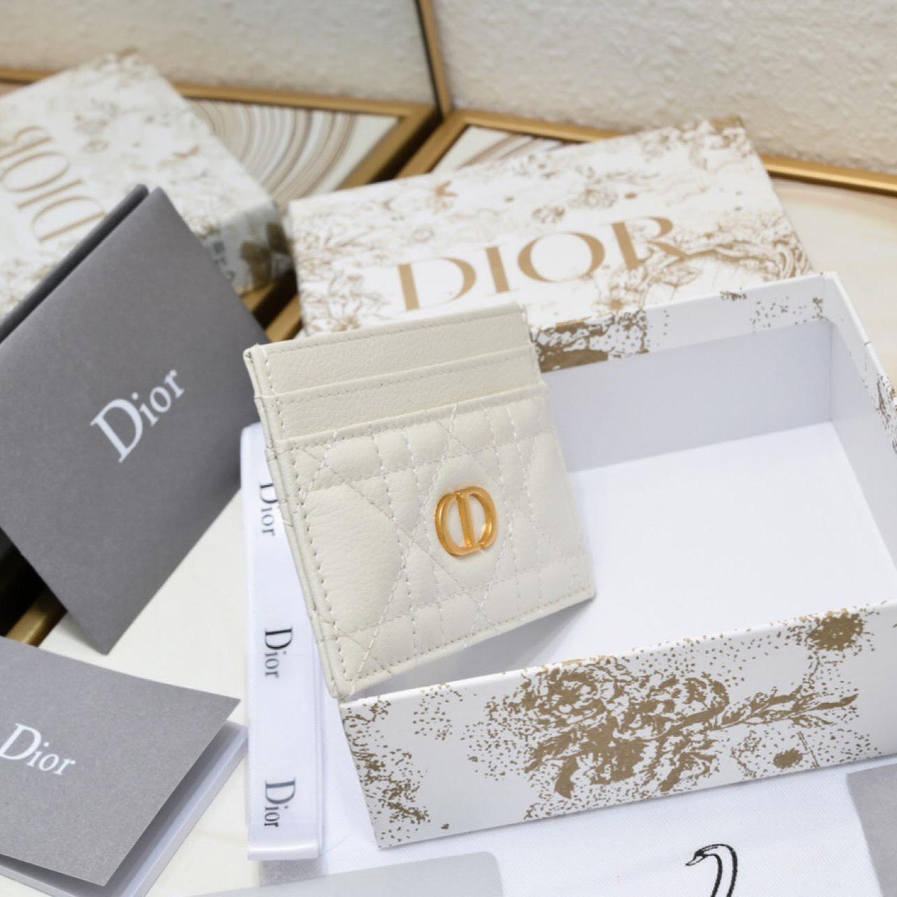Dior Caro Five-Slot Card Holder   - PerfectKickZ