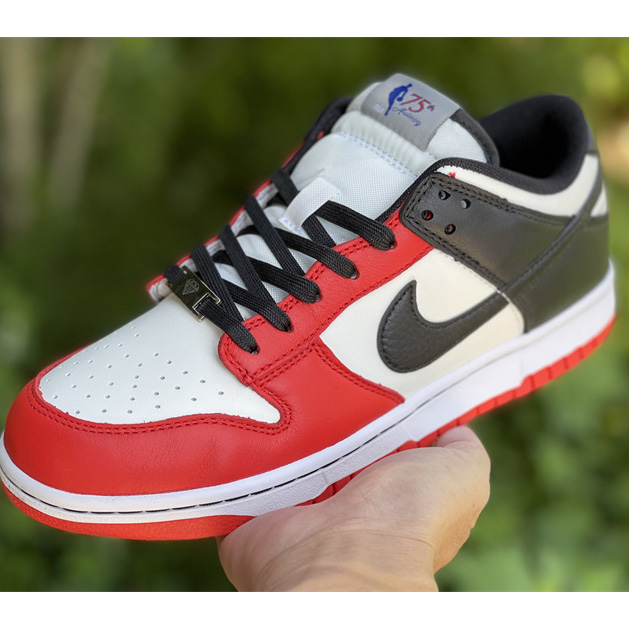 NBA x Nike Dunk Low EMB '75th Anniversary' Sneaker       DD3363-100 - PerfectKickZ