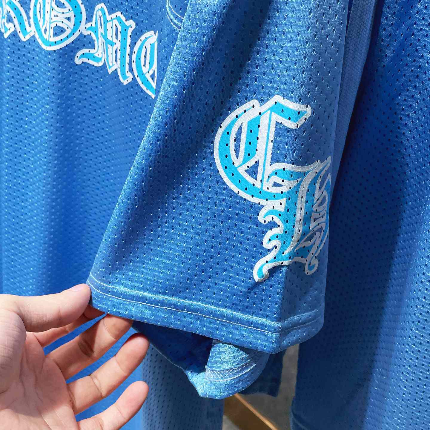 Chrome Heart Mesh Tee & Shorts - PerfectKickZ