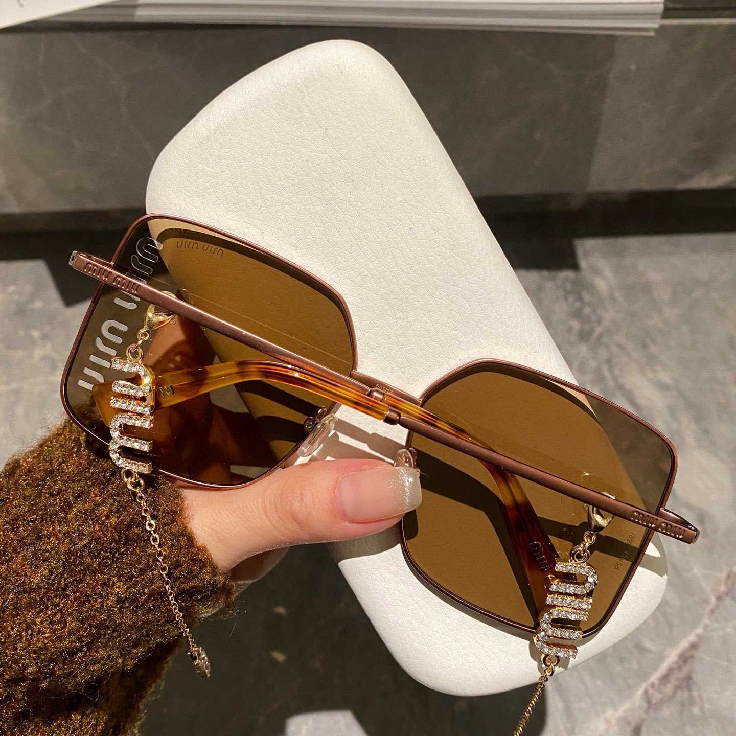 Miu Miu Eyewear Collection sunglasses - PerfectKickZ