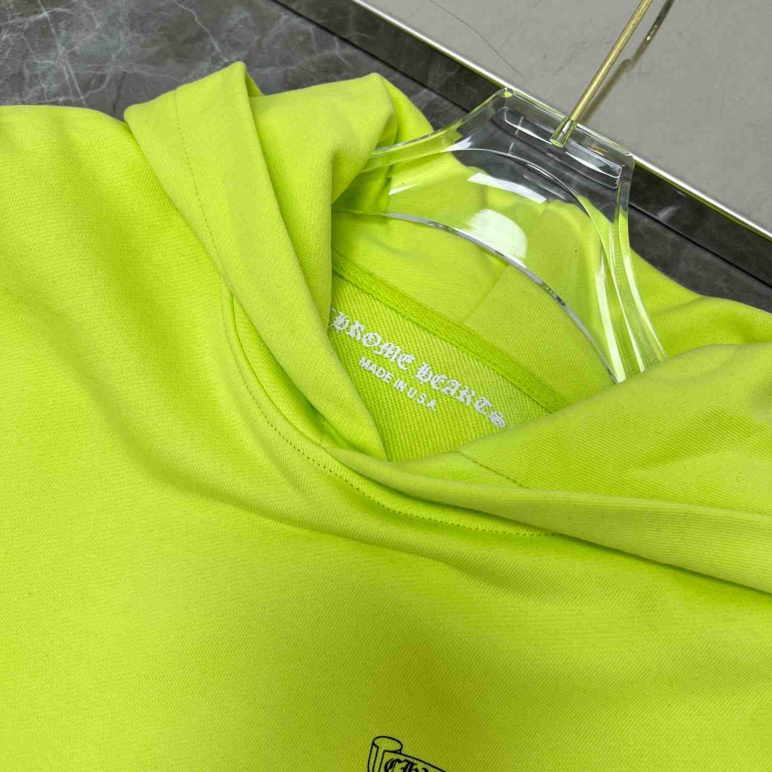 Chrome Heart Matty Boy 'Link' Lime Hoodie - PerfectKickZ
