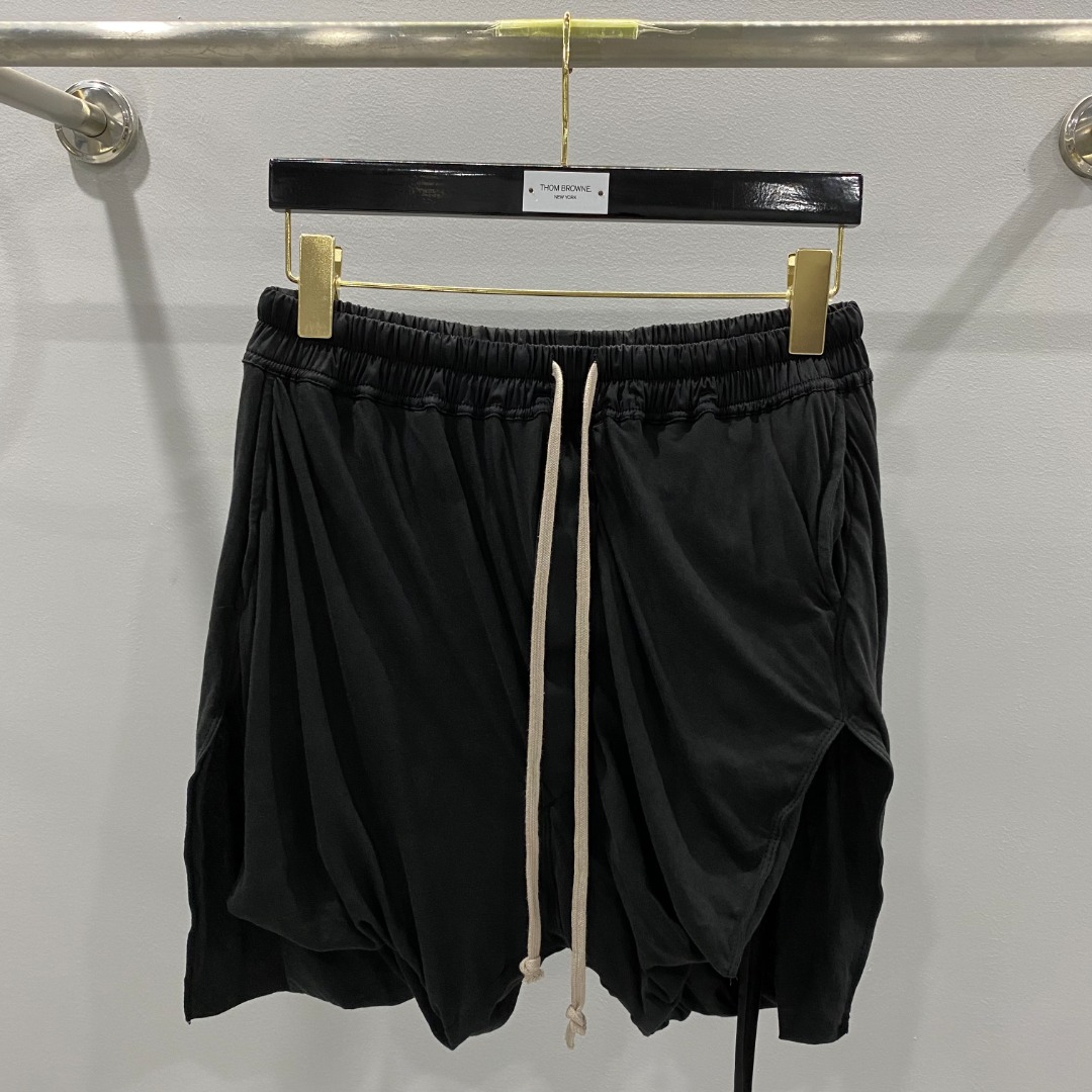 Rick Owens Drkshdw Belt Shorts - PerfectKickZ