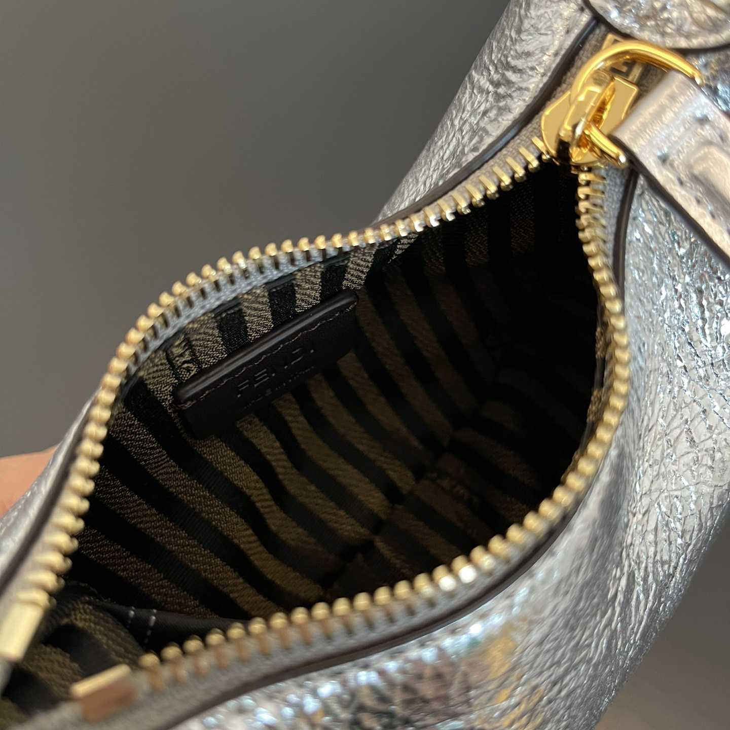 Fendi Nano Fendigraphy Mini Hobo Bag (16.5x14x5cm) - PerfectKickZ