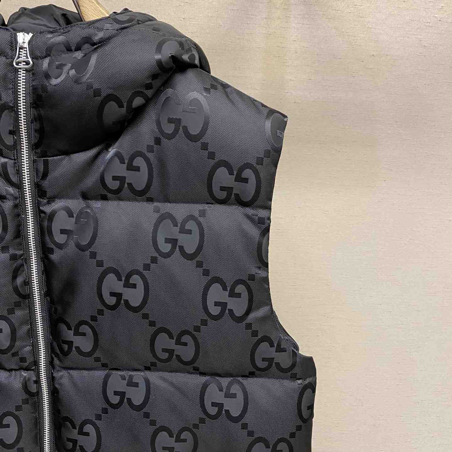 Gucci Jumbo GG Canvas Down Vest  - PerfectKickZ