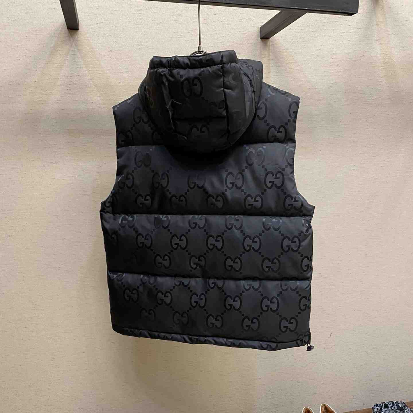 Gucci Jumbo GG Canvas Down Vest  - PerfectKickZ