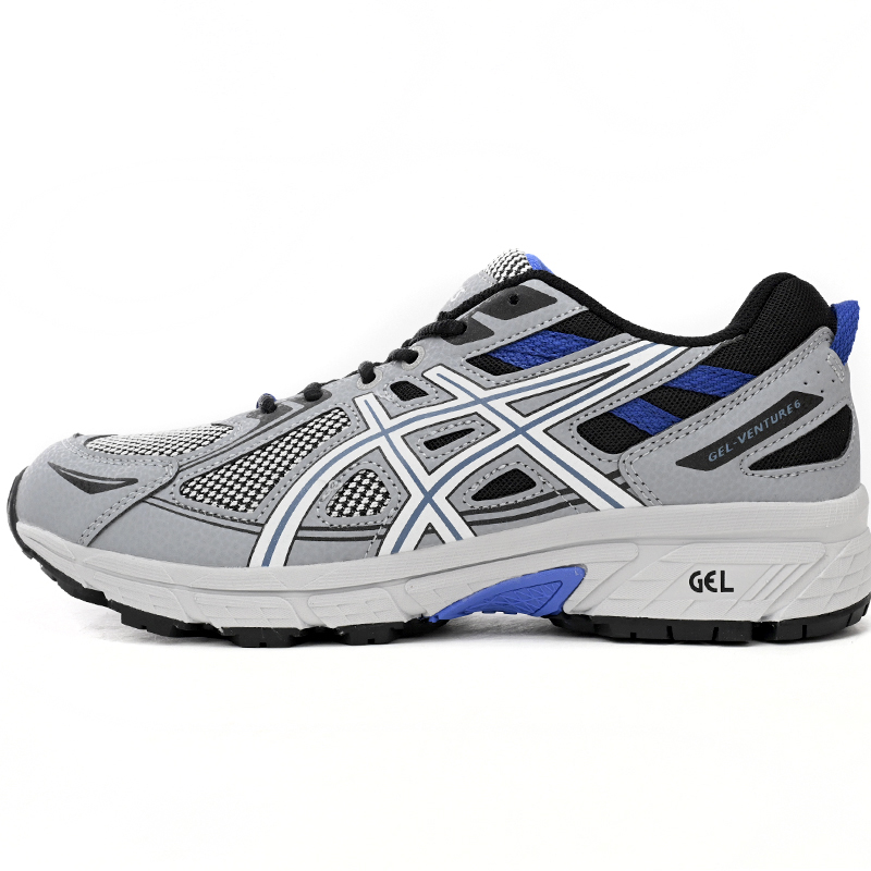 Asics Gel-venture Black Royal Blue Sneakers      1012B359-005 - PerfectKickZ