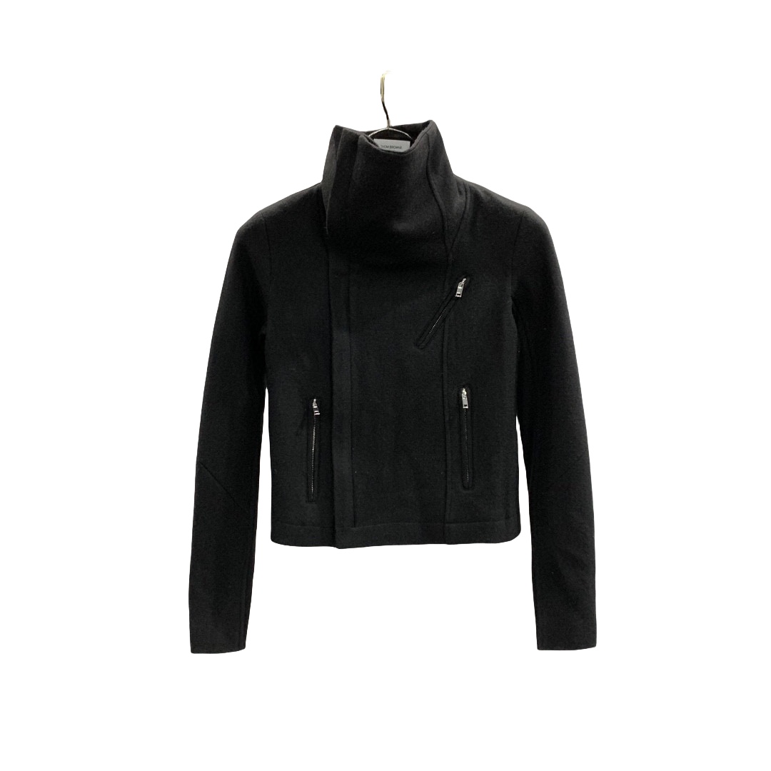 Rick Owens Zipped Virgin Wool Jacket - PerfectKickZ