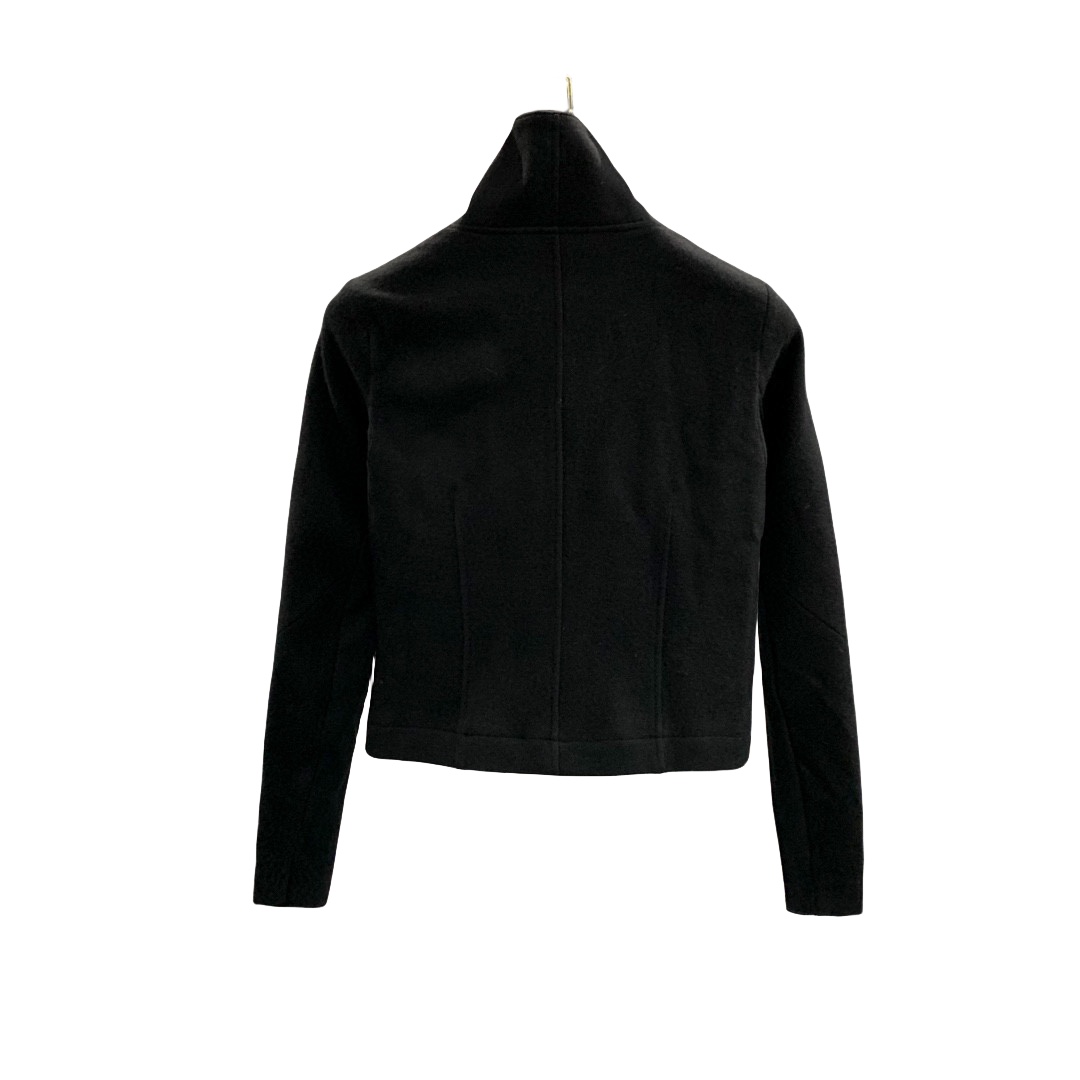 Rick Owens Zipped Virgin Wool Jacket - PerfectKickZ