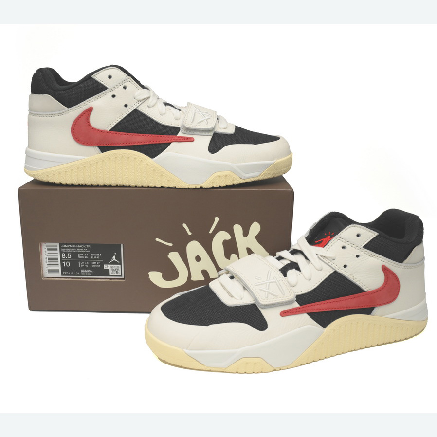 Travis Scott × Nike Jordan Jumpman Jack TR “Sail/Un Sneaker    FZ8117-101  - PerfectKickZ