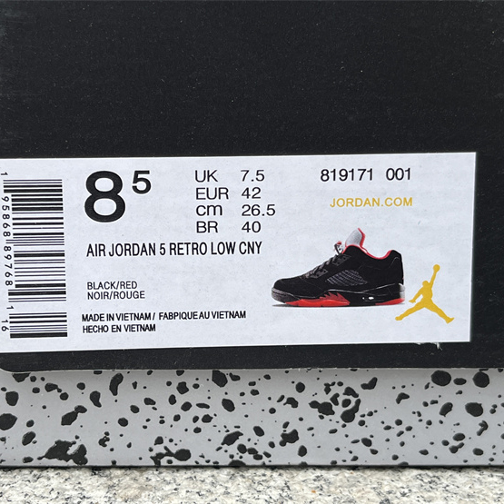 Air Jordan 5 Low “Alternate” Sneakers      819171-001 - PerfectKickZ