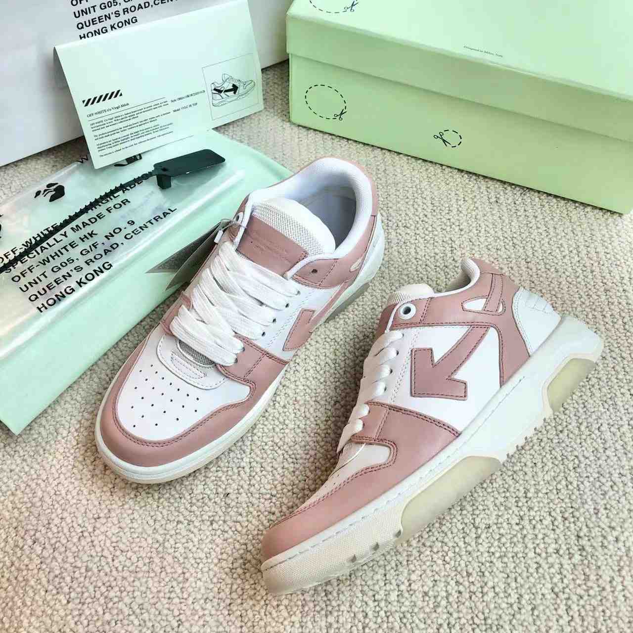 Off-White Out Of Office Lace-Up Sneakers - PerfectKickZ
