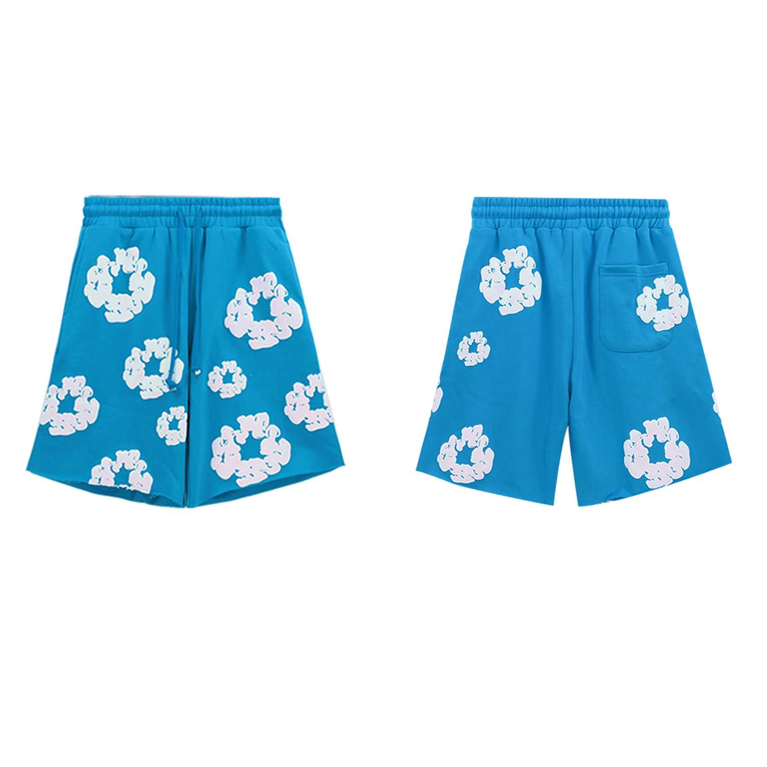 Denim Tears Cotton Wreath Sweat Shorts - PerfectKickZ