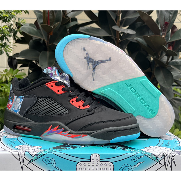Jordan Air Jordan 5 Retro Low "CNY" Sneakers      840475-060 - PerfectKickZ