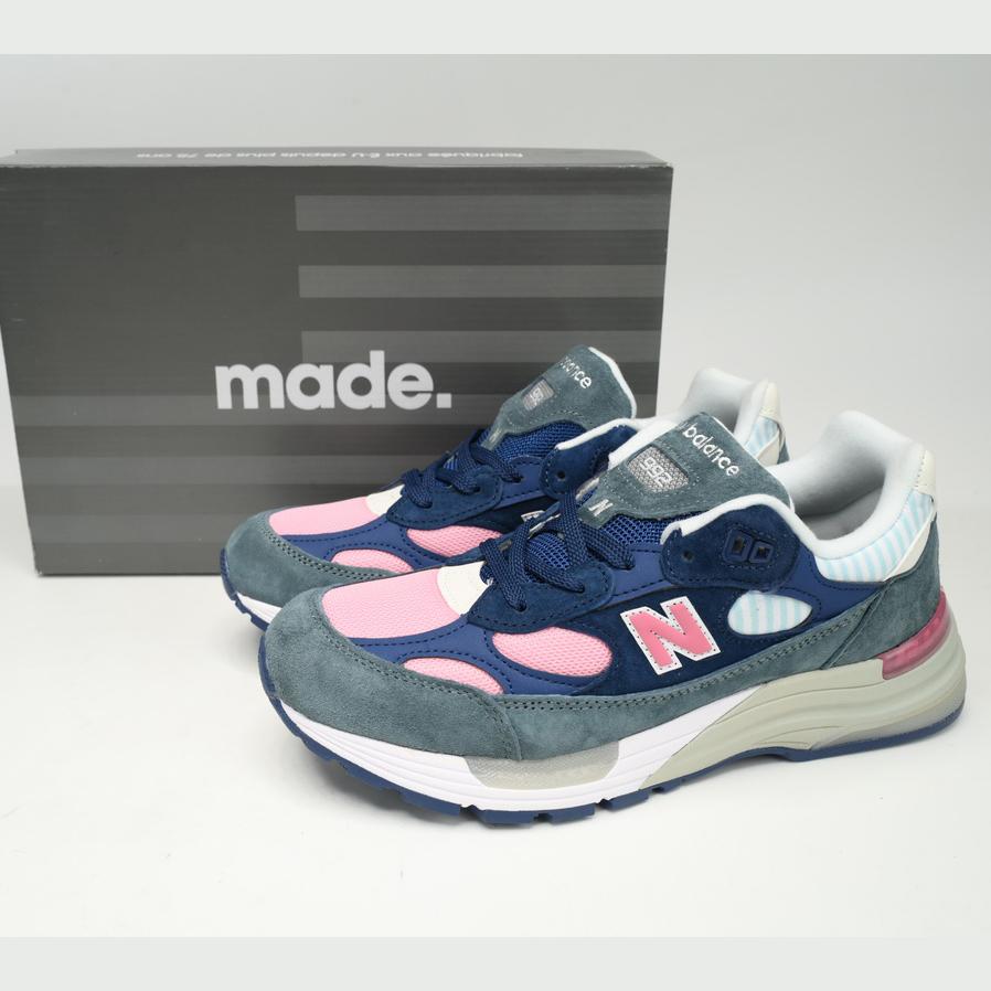New Balance 992 Blue Green Pink Sneakers      M992NT  - PerfectKickZ