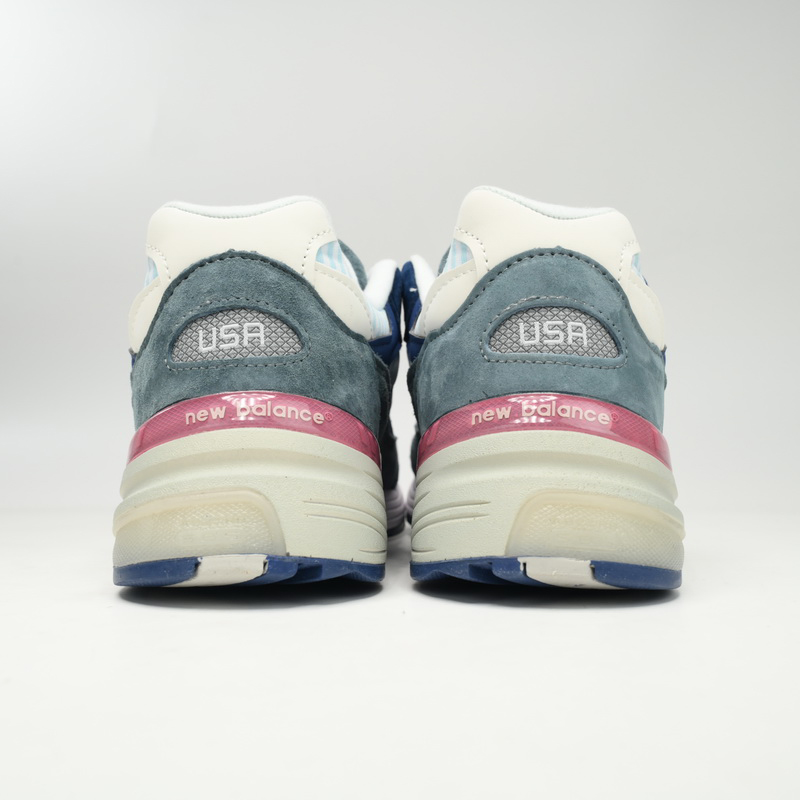 New Balance 992 Blue Green Pink Sneakers      M992NT  - PerfectKickZ