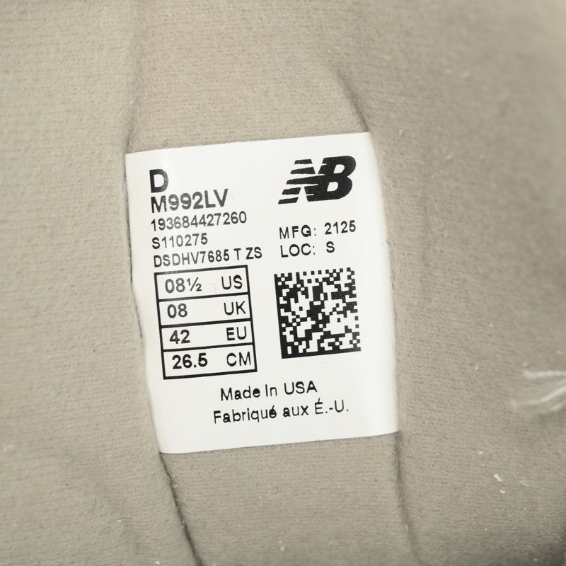 New Balance 992 Levi's Sneakers      M992LV  - PerfectKickZ